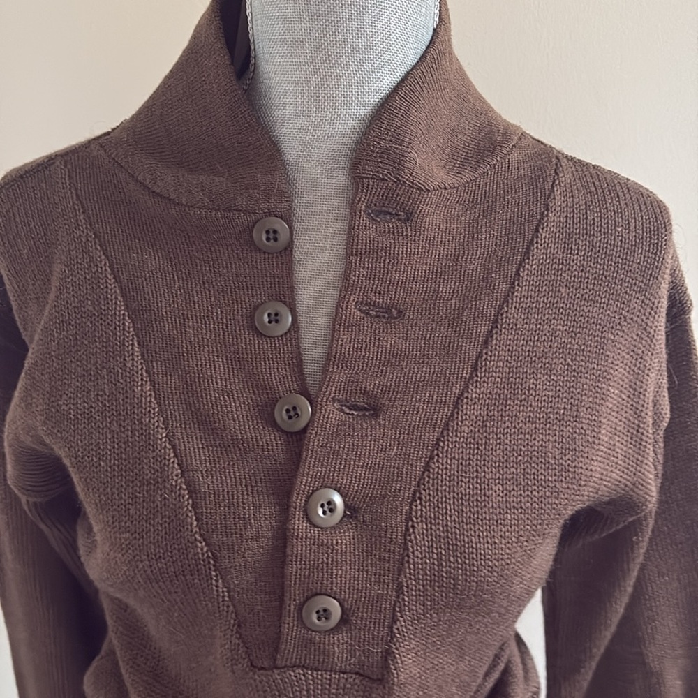 Authentic vintage Army Sweater 100% Wool, Made is USA, marked sz 38-40